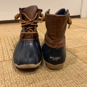 Girls Sperry Saltwater Boots